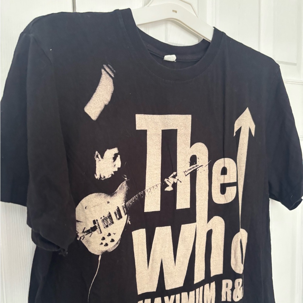The Who Maximum R&B Black Tour T-Shirt - Picture 3 of 6